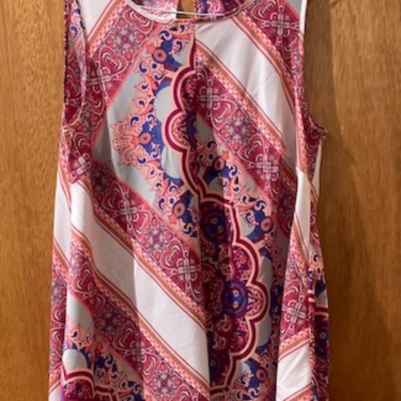 Vero Moda Scarf Print Dress - Picture 1 of 3